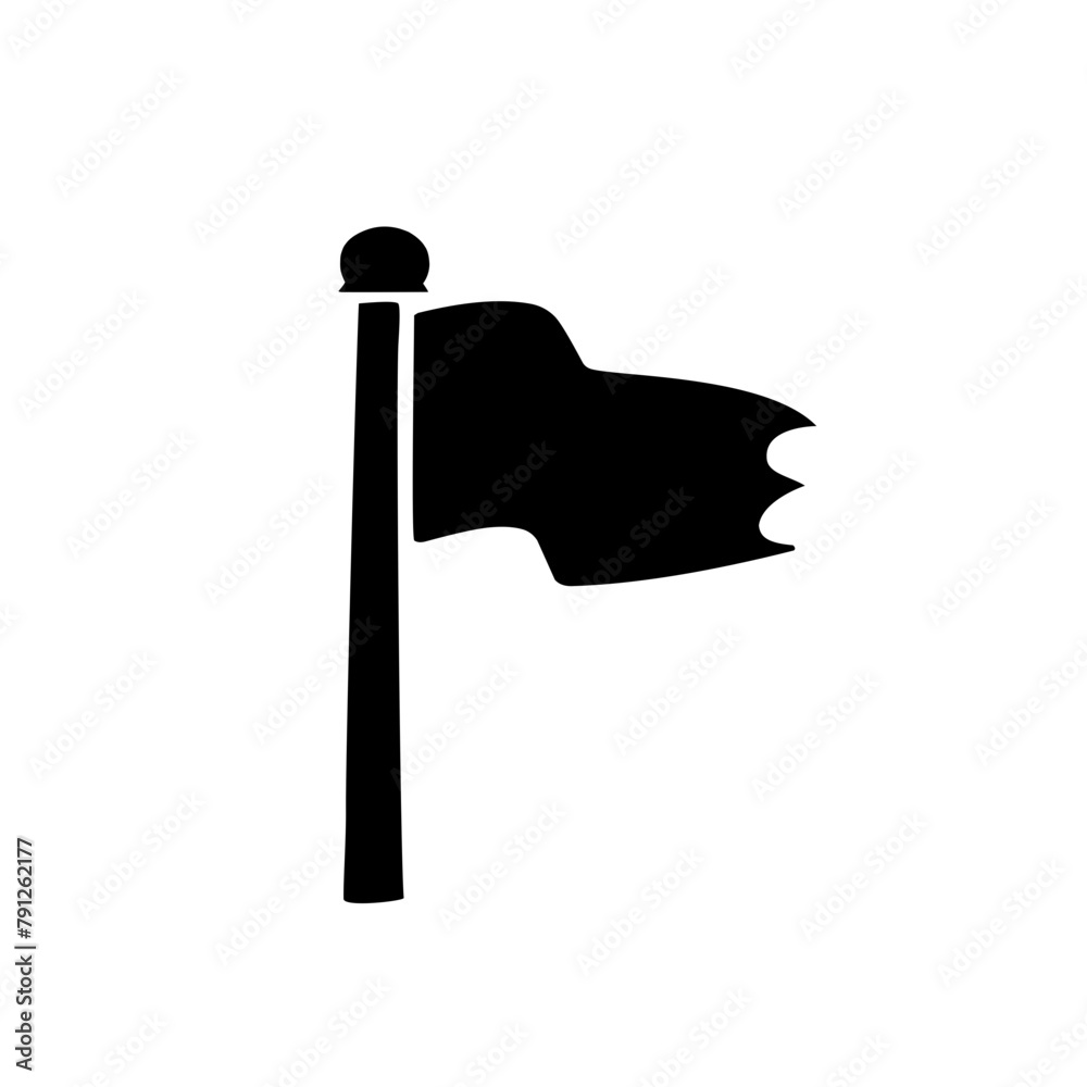 flag silhouette icon flag silhouette icon