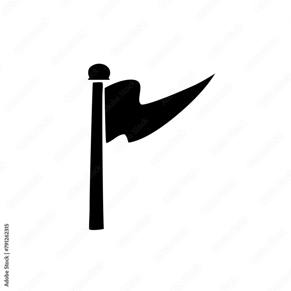flag silhouette icon flag silhouette icon