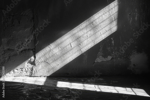 An intriguing interplay of light and shadow