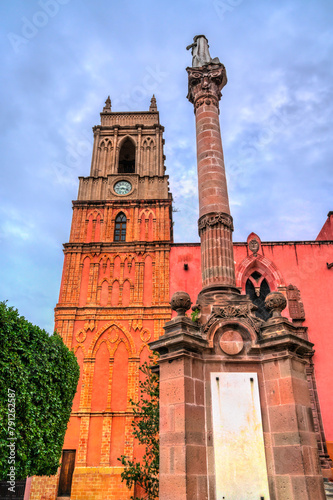 San Rafael Church, the Holy School of Christ in San Miguel de Allende - Guanajuato, Mexico