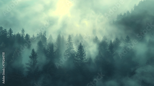 fog in the forest © sehrish
