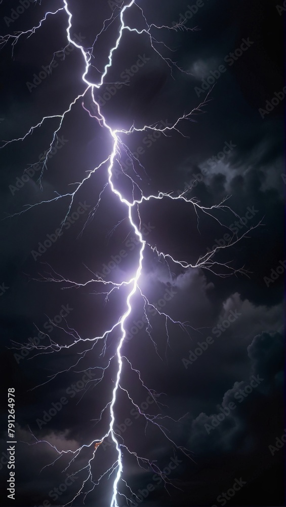 Sparkling lightning in the strom Background Sparkling lightning in the strom Background