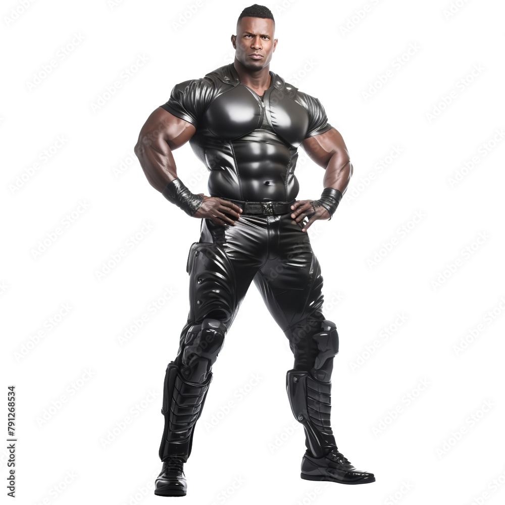 Amazing stylish bodybuilder Isolated On White Background Amazing stylish bodybuilder Isolated On White Background