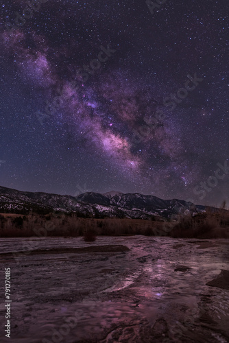 Milky Way over Medano Creek