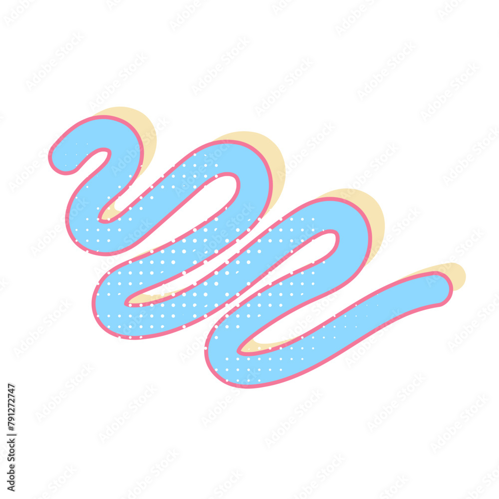 Geometric And Halftone Object Geometric And Halftone Object