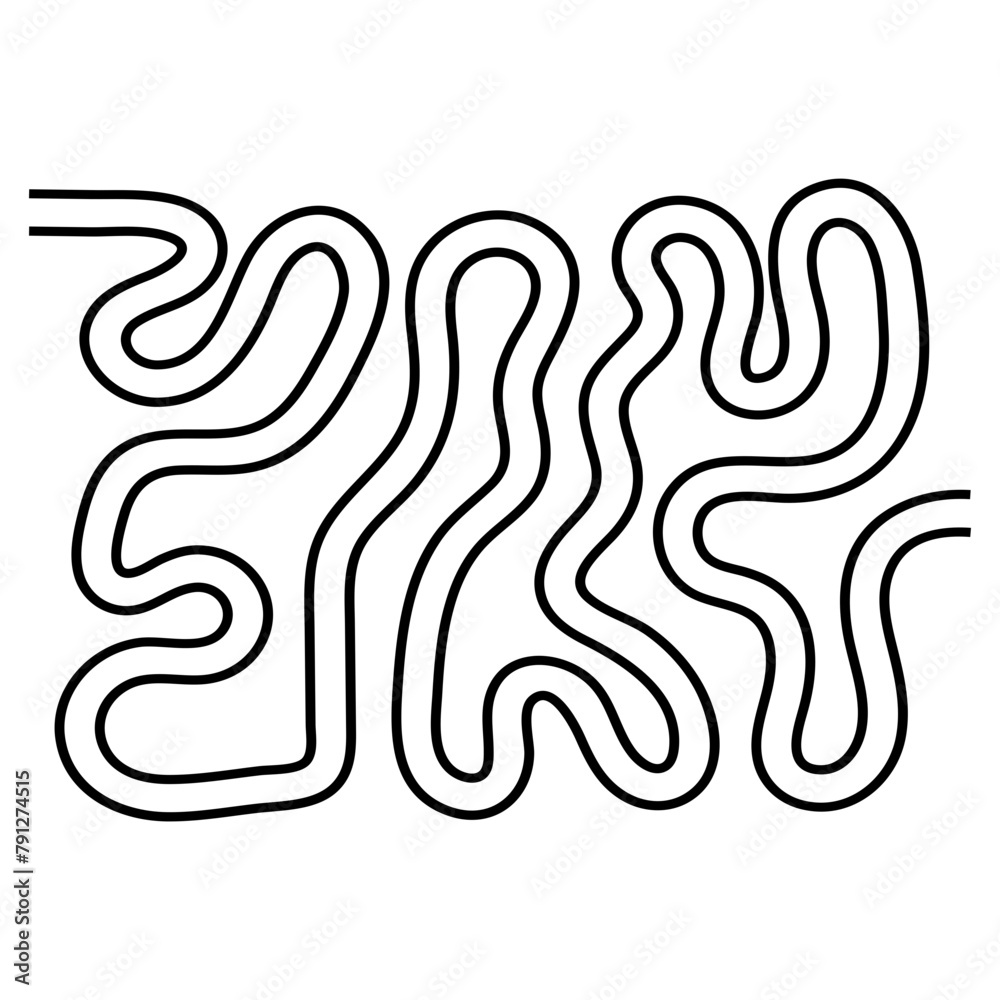 Abstract Maze Labyrinth Abstract Maze Labyrinth