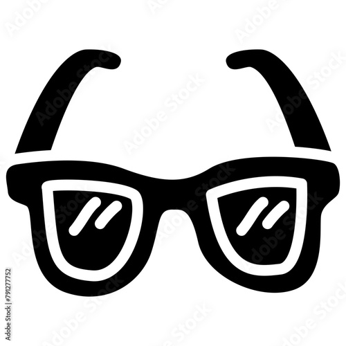 Sunglasses Glyph Icon