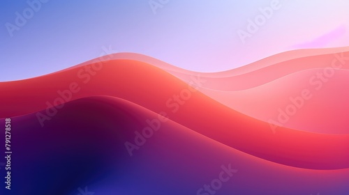 Gradient background wave minimalist style