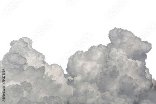 Png sky with white clouds. Volume cloud. Summer sky with png sky as background and cloudscapes. White heaven png clouds on sky. Air atmosphere nature. Good weather. Cloud texture. Sky background png. 