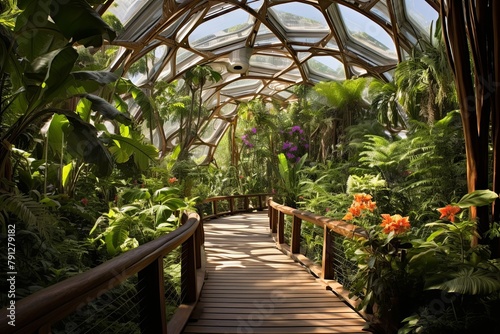 Temperature Zoning and Tropical Microclimates for Amazon Rainforest Conservatory Ideas © Michael