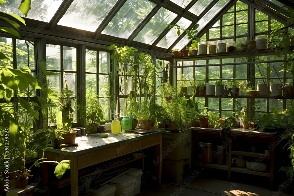 Greenhouse Panels and Humidity Control Setups: Botanical Herbalist's Studio Inspirations Greenhouse Panels and Humidity Control Setups: Botanical Herbalist's Studio Inspirations