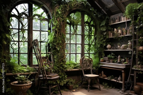 Wrought Iron and Climbing Ivy: Botanical Inspirations from the Herbalist's Studio