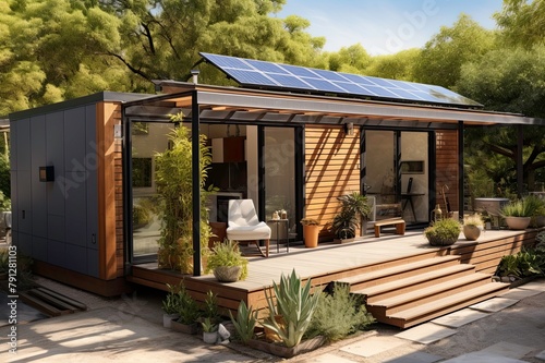 Compact Tiny House with Eco-Friendly Design photo