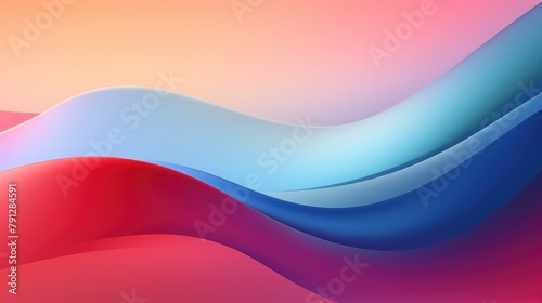 Gradient colorful background minimalist style
