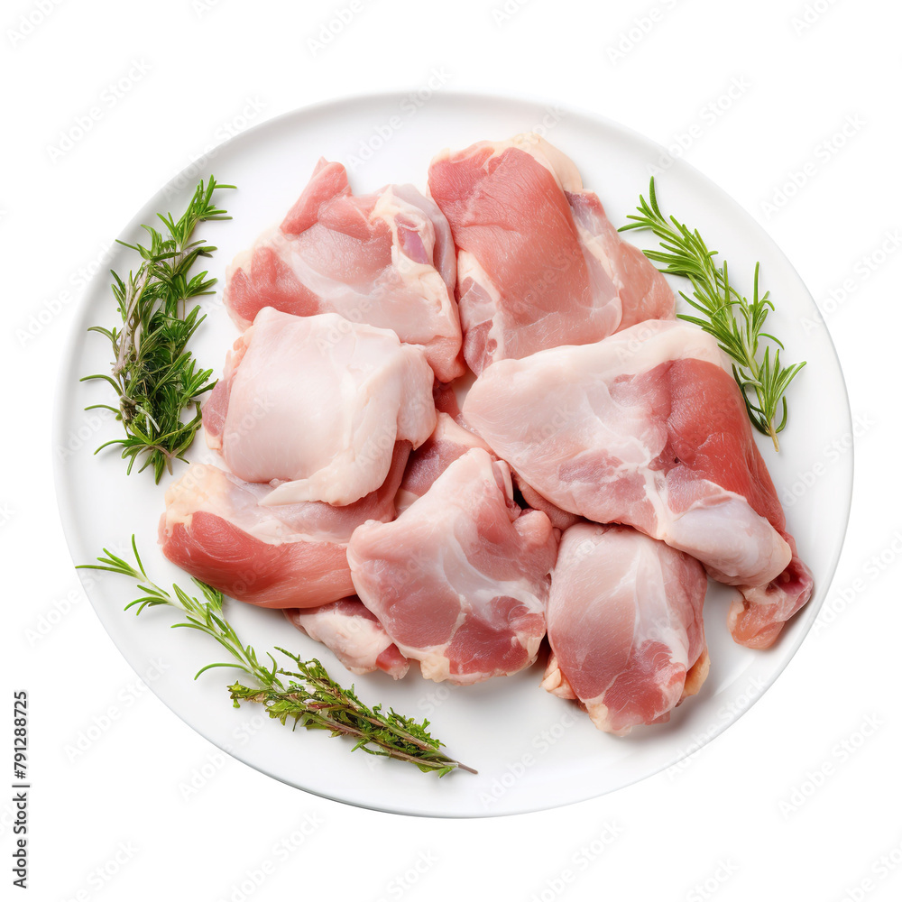 Tasty Meat Isolated On White Background Tasty Meat Isolated On White Background