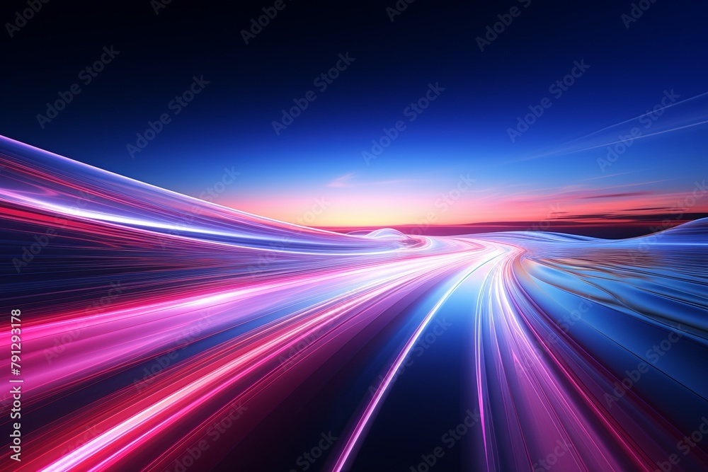 a very colorful abstract road background a very colorful abstract road background