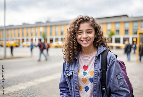 Capturing the Essence A Portrait of a Teenage Girl