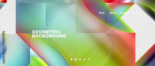 Vibrant geometric design with squares and circles in magenta hues, inspired by terrestrial plant patterns. This colorful art piece showcases a blend of tints and shades, perfect for macro photography