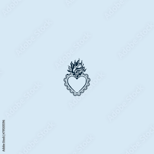 THESE HIGH QUALITY SACRED HEART JESUS VECTOR FOR USING VARIOUS TYPES OF DESIGN WORKS LIKE T-SHIRT, LOGO, TATTOO AND HOME WALL DESIGN