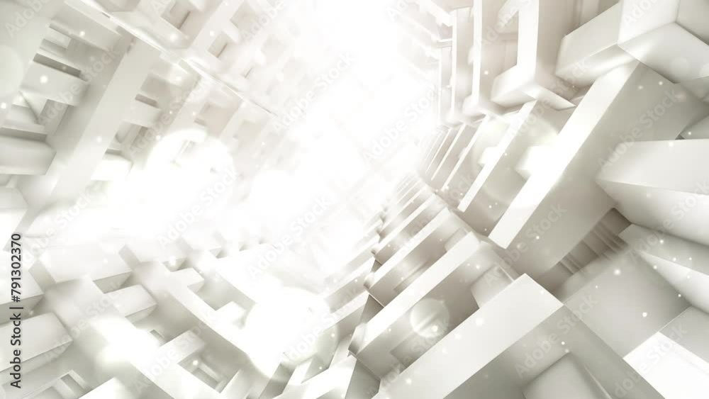 abstract geometric white and gray futuristic background. modern geometry background. seamless looping overlay 4k virtual video animation background abstract geometric white and gray futuristic background. modern geometry background. seamless looping overlay 4k virtual video animation background
