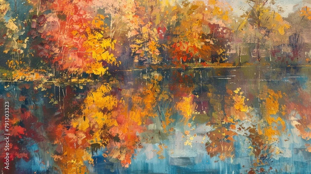 Autumn s Brilliance Reflected on the Lake Autumn s Brilliance Reflected on the Lake