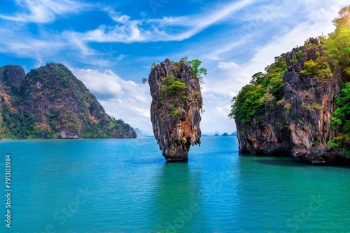James bond island phang nga thailand photo