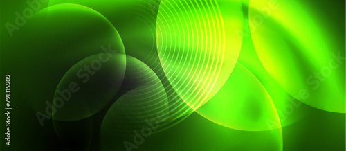 Vibrant electric blue circles glowing on a dark background, resembling a closeup of a terrestrial plant. The liquid texture creates a mesmerizing pattern in this macro photography shot