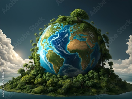 green planet earth © Pedro