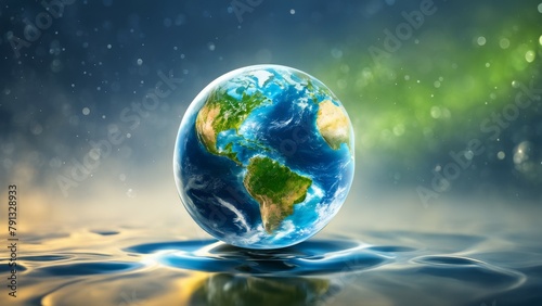 green planet earth