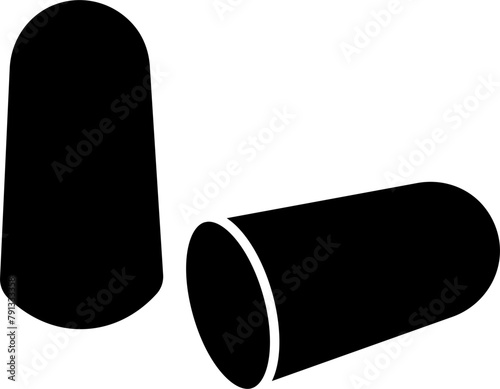Ear Plug Vector Illustration