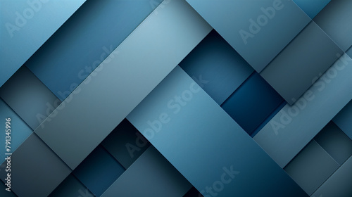 blue abstract geometric background