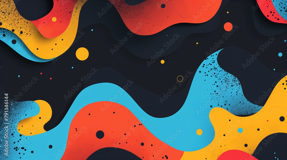 playful, colorful abstract background playful, colorful abstract background
