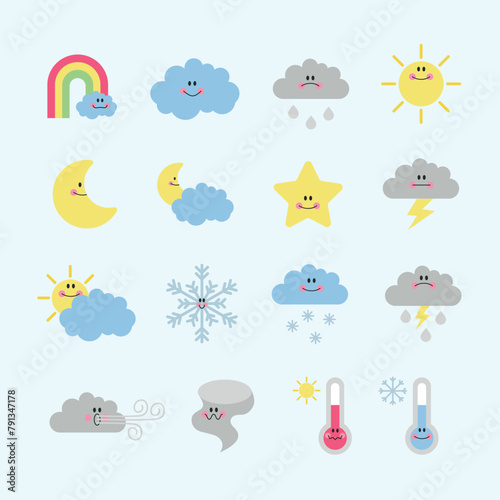íconos clima