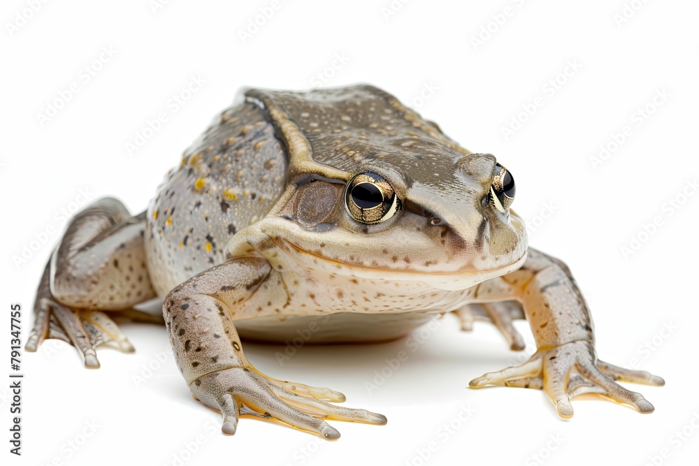 Fototapeta premium African Clawed Frog isolated on white
