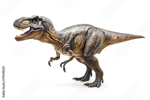 Allosaurus isolated on white