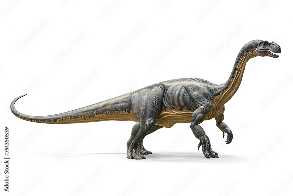 Fototapeta premium Barosaurus, isolated on white