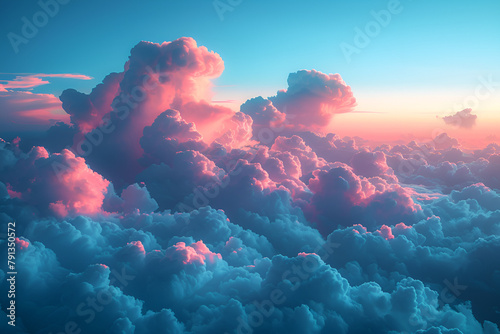 clouds over the sky, Aesthetic desktop wallpaper 8K Photography background