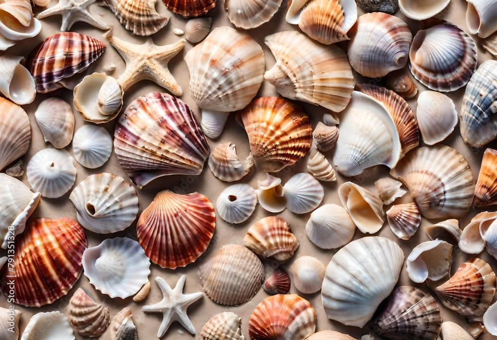 seashells on the beach seashells on the beach