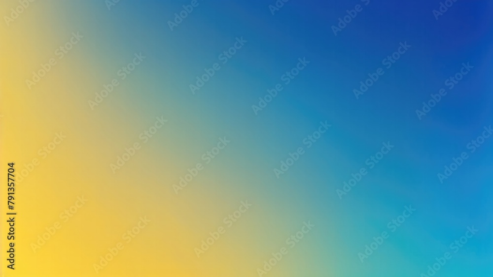 Brown and Blue yellow gradient grainy background