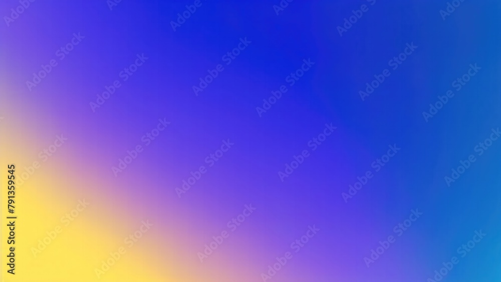 Purple and Blue yellow gradient grainy background