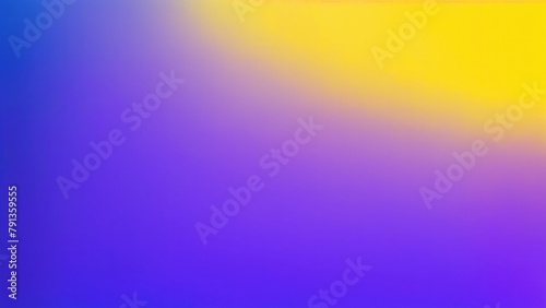 Purple and Blue yellow gradient grainy background