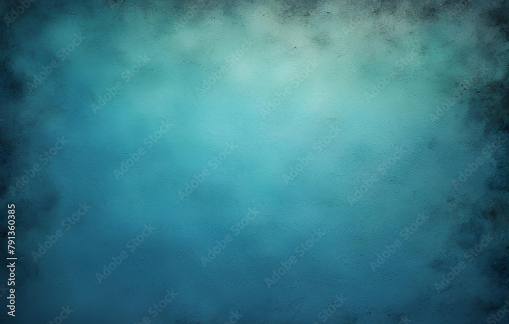 Old blue paper background with marbled vintage texture Vector paper texture background
