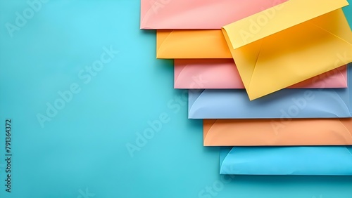 Collection of lottery wish letters with diverse hopes and dreams. Concept Lottery Dreams, Wishful Thinking, Diverse Hopes, Hearts' Desires, Vision Board