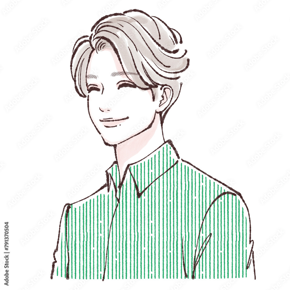男性・男の子のイラスト素材 男性・男の子のイラスト素材