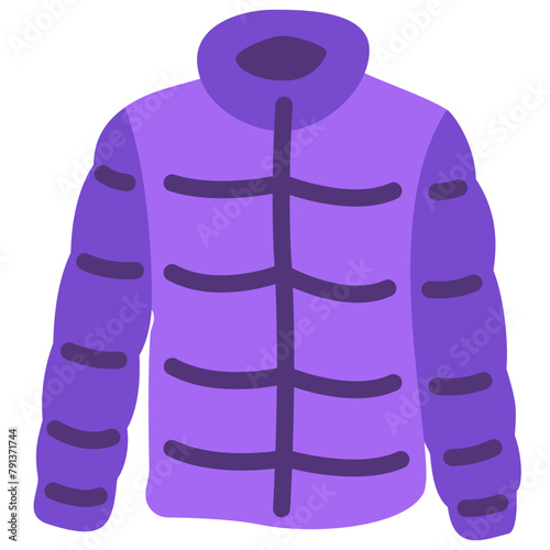Puffer Jacket Icon