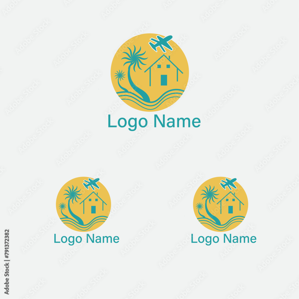 travel agency logo design 