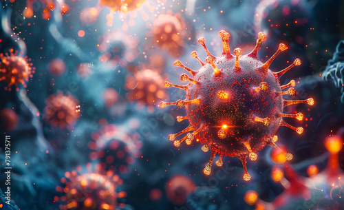 Coronavirus dangerous virus that attacks the respiratory tract