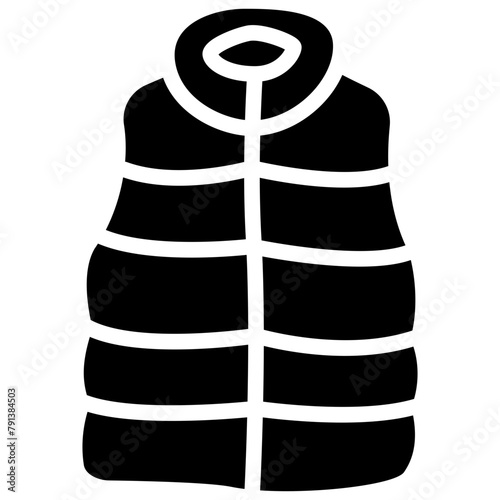 Vest Glyph Icon