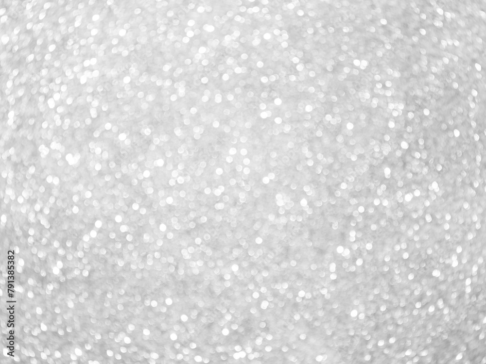 Bokeh Grey Background Light Glow Blur White Gray Dark Black Abstract Texture Silver Beauty Circle Glow Glitter Shine Bright Effect Overlay Glamour Backdrop Wallpaper Template Winter Season Decoration.