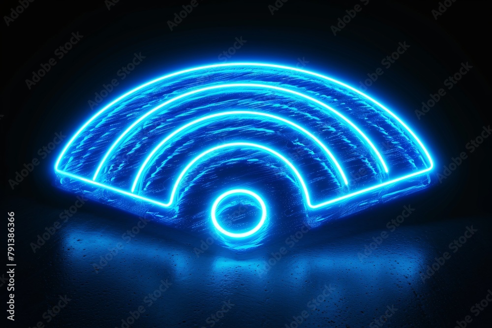 Wireless Sensor Adobe 3-dimensional WiFi wave illumination with abstract scanning radar ...